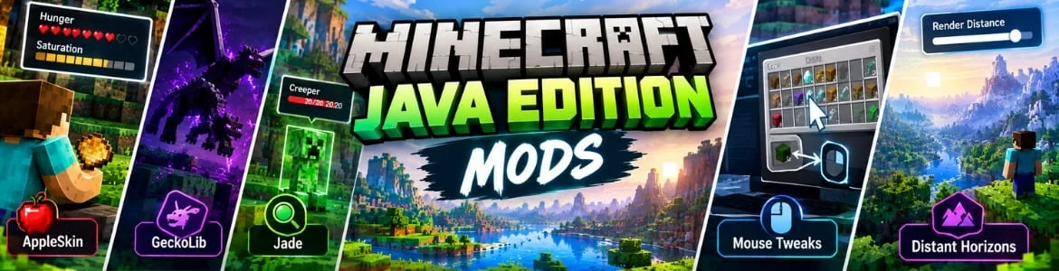 Mods For Minecraft Java Edition